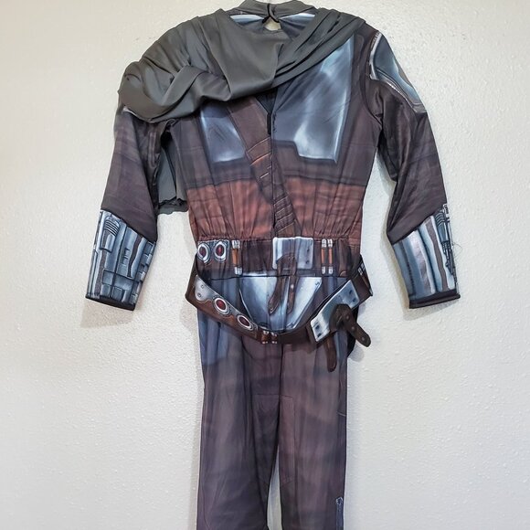Star Wars The Mandalorian Costume Youth Size Large - Picture 6 of 9